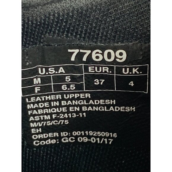 Ace Bronco II Work Boots 77609 Unisex Leather Safety USA M 5 / W 6.5 V10651 - Picture 4 of 13